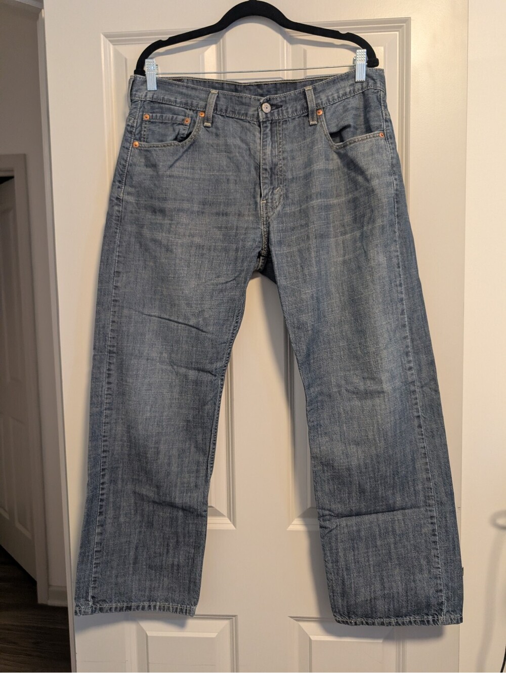 1769 - Levi's 569 Relaxed Fit Men's Jeans W34 L30 Blue Denim